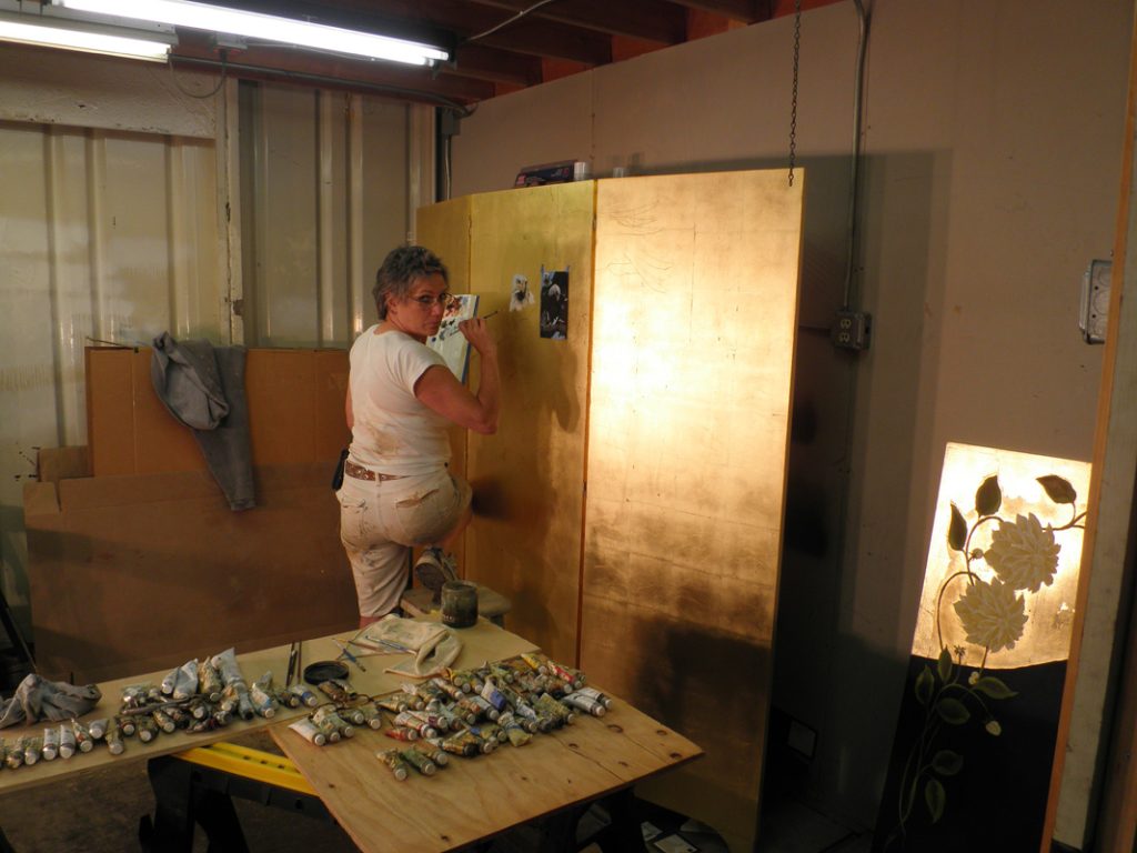 Image showcasing Peta Sanderson | Bay Area Mural Painting, Restoration, Faux Finishing