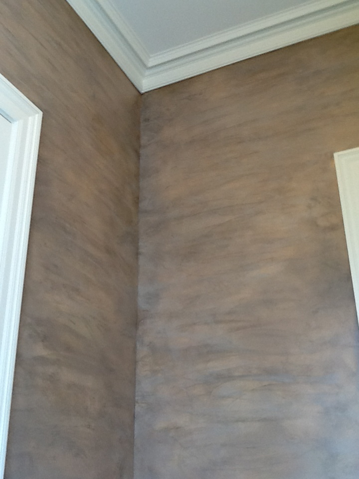 A San Francisco Heights Powder Room - Peta Sanderson Faux Finishes
